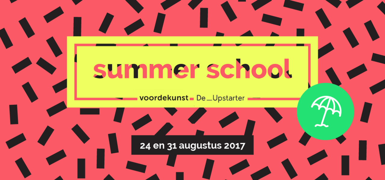 Summer School Storytelling met voordekunst & De Upstarter